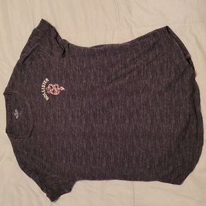 Men's Hollister Graphic design SMALL Gray T-Shirt